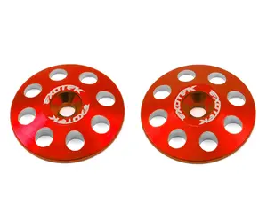 Exotek 22mm 1/8 XL Aluminum Wing Buttons (2) (Assorted Colors)