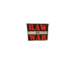 RAW IS WAR Embroidered Patch