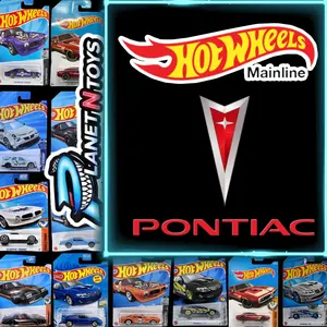 Hot Wheels Pontiac Mainline American Power 1:64 Diecast Assorted (Firebird, Aztek, GTO)