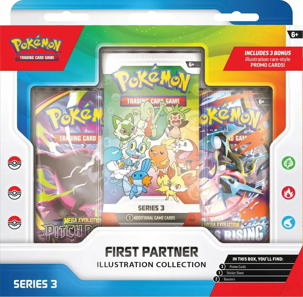 Pokemon FIrst Partner Illustration Collection Series 3