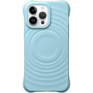 CASETIF Ripple Phone  Case [Silicone/Compatible with Magsafe / 6.5 ft. 2X Military Grade Drop Protection] - Sky Blue
