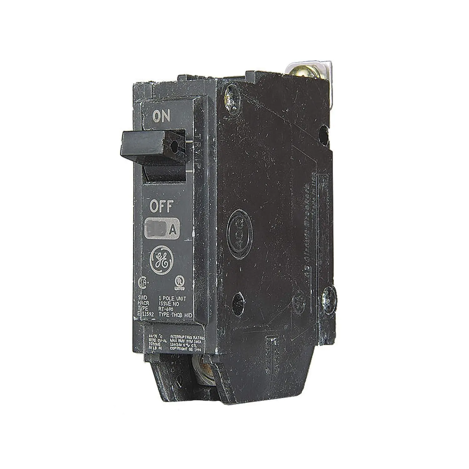 THQB1120 1P 20A 120 Volt Bolt On Circuit Breaker