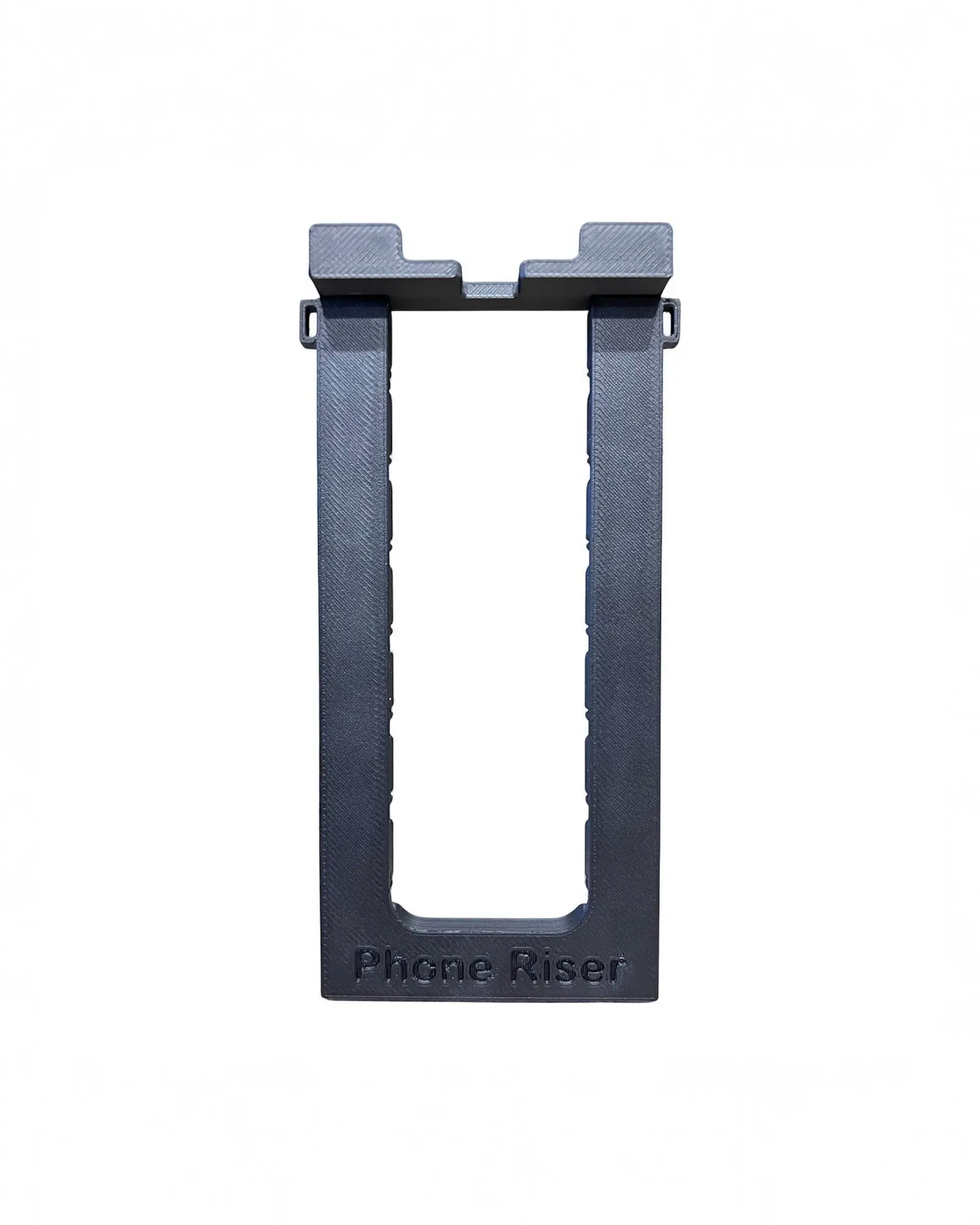 Phone Riser - Durable 3D Printed Stand for Smartphones - Comfortable Eye Level Mount for Fitness & Entertainment - Eliminate Neck Strain