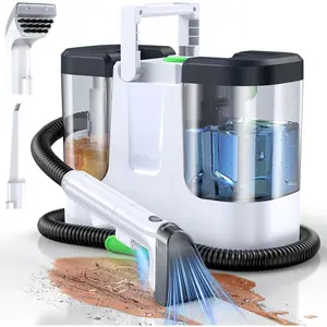 Upholstery & Couch Cleaner Machine, 18Kpa Portable Carpet Cleaner Machine for Deep Cleaning, Spot Cleaner and Carpet Shampooer for Pet Messes, Rug, Furniture, Mattress, Sofa, Stairs &