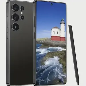 S25 Ultra Unlocked 5G Smartphone, 12GB+512GB, 6800mAh Battery, Fast Charging Capability, Android 14 System, 108MP+48MP Camera, Face & Fingerprint Unlock | Dual SIM | Autofocus | Built-in Pen | Card Port