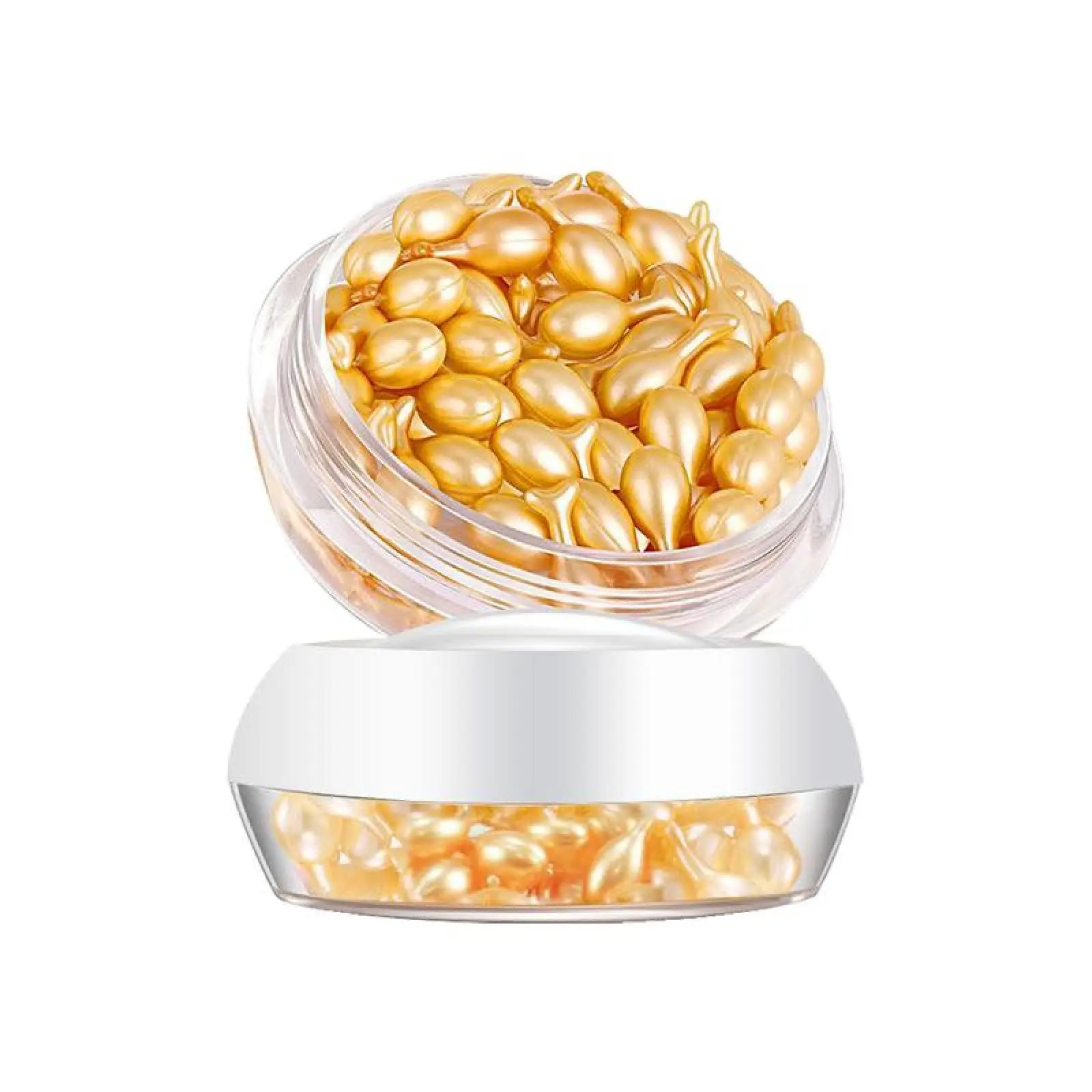 Firm Anti-Aging Serum Capsules with Retinol, Vitamin E & Hyaluronic Acid - Brightening Hydrating Treatment for Dry Skin & Skin Repair - 30 Count, Dark Spot Brightening, Brightening Hydrating Serum, Smooth, Silky, Face Care