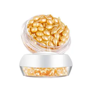Firm Anti-Aging Face Serum Capsules with Retinol, Vitamin E, Collagen, Hyaluronic Acid - Smooth, Brightening Hydrating, Firming, Moisturizing Skincare Essence for Face
