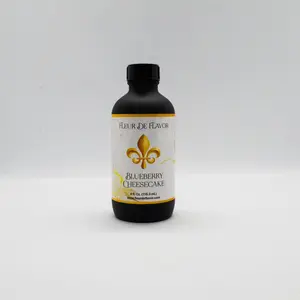 Fleur De Flavor Blueberry Cheesecake Emulsion – Creamy, Tangy, & Bursting with Juicy Blueberry Flavor! (4 oz)