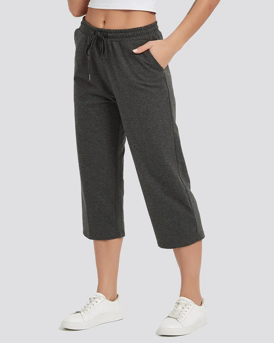 Cotton Capri Sweatpants Cotton Capri Sweatpants