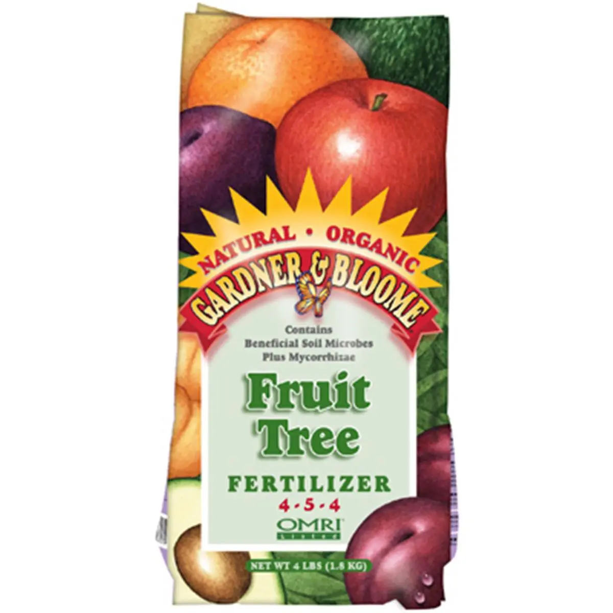 212 MAIN Premium Fruit Tree Fertilizer, 4 lbs Garden Plant Soil Fertilizer (Model 8644), Slow Release Fertilizer