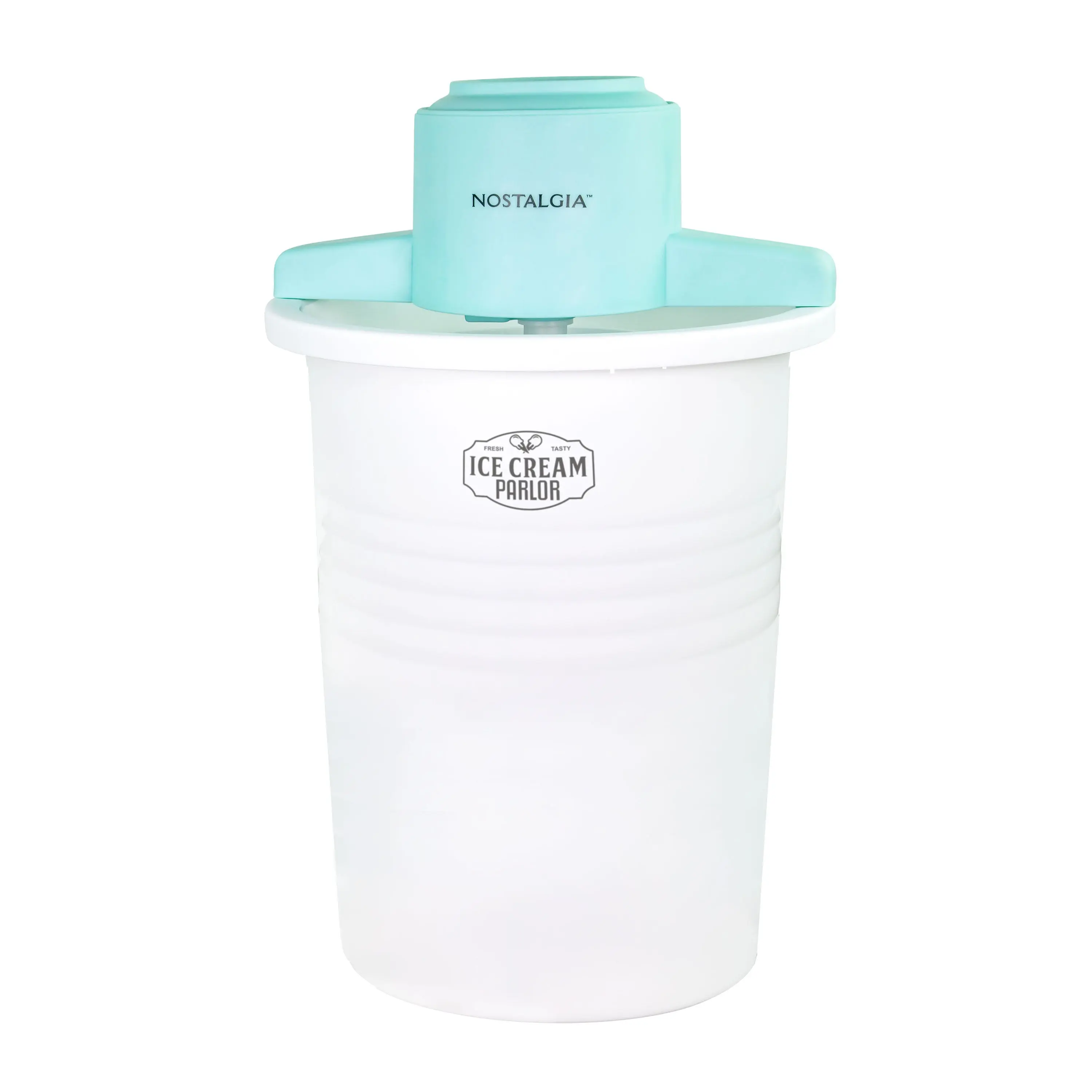 6-Quart Parlor Electric Ice Cream Maker - Blue & White