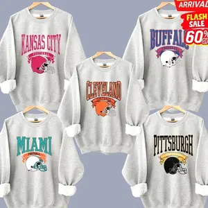 Vintage All Team Football Sweatshirt – Classic Game Day Sweatshirt , Unisex for Men and Women Fans 7O