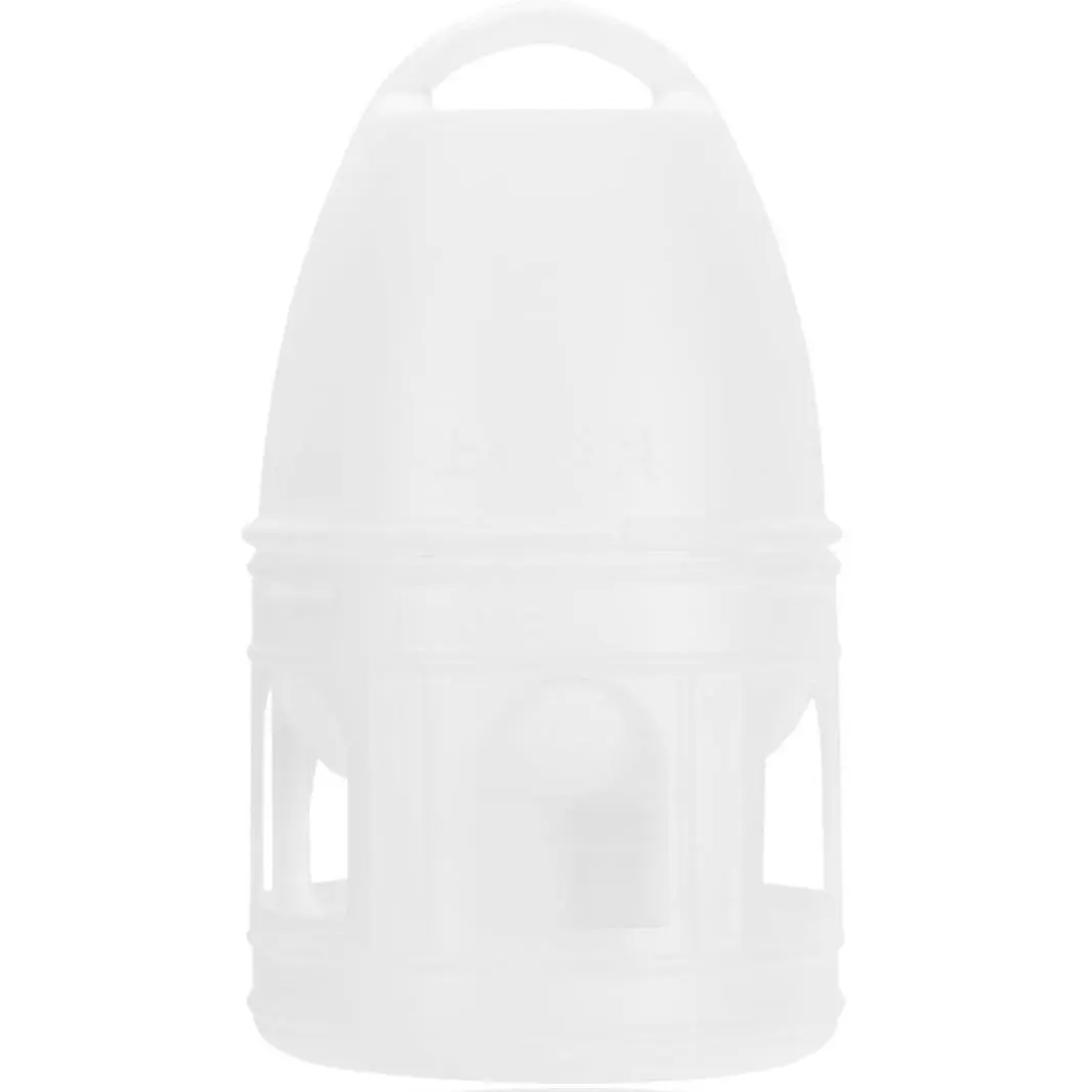 TEHAUX Hanging Water Bottle for Small Animals and Birds 1 piece  3.5.L Plastic Water Dispenser with Durable Hangers Eco-Friendly Automatic Feeder for Travel and Cage Us