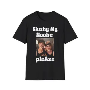Slushy My Noobz Please Shirt Hamzah The Fantastic Noobs Unisex Heavy Cotton Tee Casual