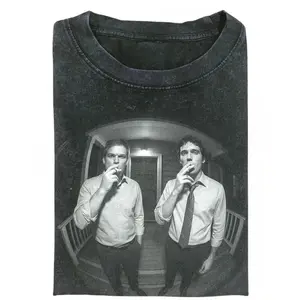 Dexter TV Show Shirt, SmOOking Dexter Character Print, Dark Thriller Graphic Tee, Crime Drama T-shirt, Vintage Dexter Shirt, Gift for Men, Gift for Women, Crew Neck T-shirt, Trending T-shirt