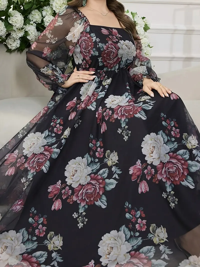 plus size dresses chiffon my di - TikTok Shop