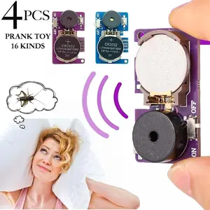 Annoying Noise Machines, New Prank Electronic Realistic Fake Cricket Noise Items, with 16 Kinds Of Sound Buzzer Cricket Noise Machines, Hidden Noise Devices, for Prank Jokes, Schools, Friends, and Parties, Cricket Noise Maker