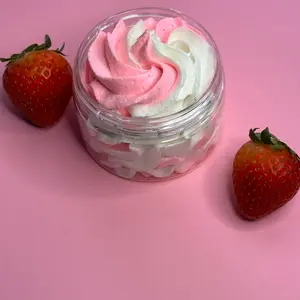 Whipped Body Butter Strawberry Shortcake 4oz Shea Butter Body Care Body Care Cream new bodybutter body cream body butter