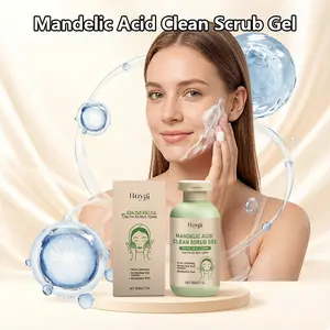 Mandelic Acid Clean Scrub Gel, Deep Clean Hydrating Gentle Scrub, Dead Skin Remover, Pore Cleanser, Single Item, Non-Flammable, No Alcohol/aerosol