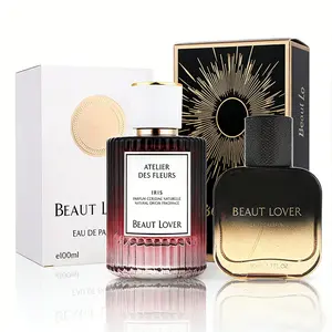 DVEOY Two-Pack Perfume Set: 100ml/3.38 fl oz Premium Aromatic Woody Fragrance + 50ml/1.7 fl oz Fresh Romantic Floral-Fruity Fragrance. Luxurious, Stylish Daily Couple’s Choice with Long-Lasting Scent, Perfect as a High-End Gift for Holidays.