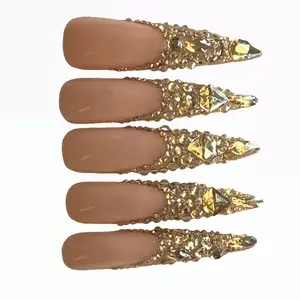 Golden Ages Long lasting press on nails