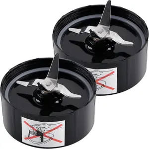 2-pack Cross  Blender Replacement Parts Work with Magic  250w Blenders Model MB1001 Series, Black