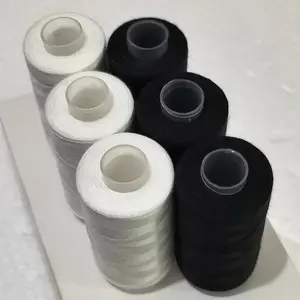 500m Sewing Thread, 6 Counts Solid Color Durable Polyester Sewing Thread, Sewing Supplies for Clothes, Sewing Accessories for Clothing, Seamless Stitching