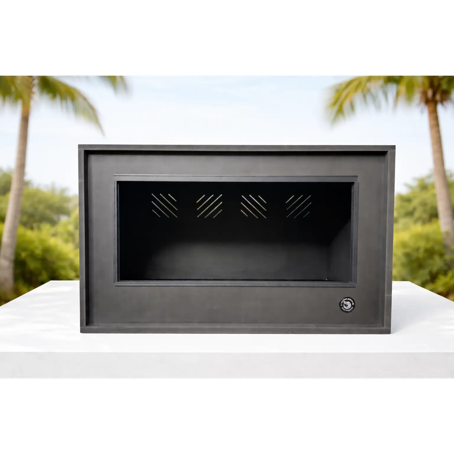PVC Reptile Enclosure | Bioactive Reptile Cage with Sliding Tempered Glass Doors | 24" × 18" × 15"