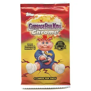 2021 Topps Chrome Garbage Pail Kids Series 4 Hobby Pack (4 Cards) Boosterbox
