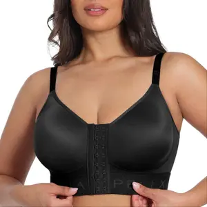 Shapellx Bare Essentials AirSlim Unlined Wireless Front-Closure Bra
