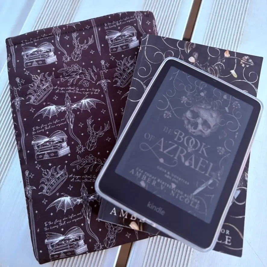 Romantasy Inspired Book & Kindle Sleeve – Protect Your Reads in Style cover