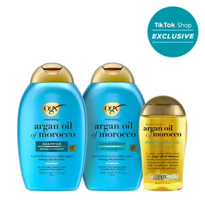 OGX Signature Renewing + Argan Oil of Morocco Bundle