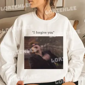 Funny G00d Om3ns Merch Fan Ineffable Husbands Aziraphale Crowley Meme Graphic Tee "I forgive you" divorce angel demon season 1 2 3 vintage