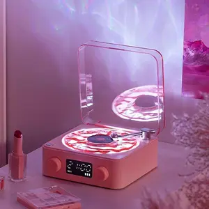 Wireless Speaker Light, Multifunctional Desktop Speaker with USB Port & AUX Input,Player Bluetooth Speaker with Environment Light Adjustment Modes, Halloween Gifts,1 Pack