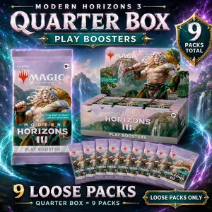 MTG Modern Horizons 3 Play Boosters - 9 Loose Packs - Quarter Box MH3