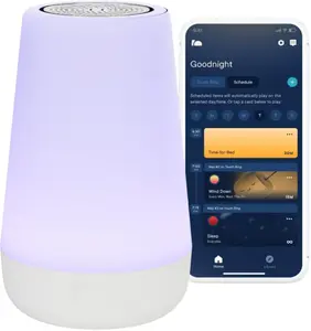 Rest Baby Sound Machine, Night Light | 2nd Gen | Registry Essential, Sleep Trainer, Routine Builder, Time-to-Rise Alarm Clock, White Noise Soother, Nursery Stories, Toddler Kids Bedroom (Wi-Fi)