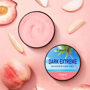 Peach & Watermelon Flavor Dark Extreme Tanning Gel, 1 Box Moisturizing Self Tanner, Hydrating Tanning Gel, Summer Tanning Gel, Skin Care Product, Tanning Products
