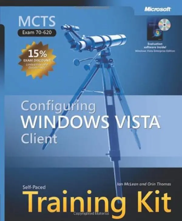 USED-MCTS Self-Paced Training Kit (Exam 70-620): Configuring Windows Vista(TM) Client by Ian McLean (Paperback)