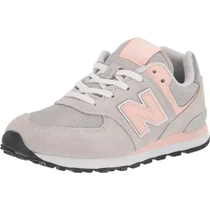 Youth New Balance 574 Core Grey Pink (GC574EVK) (GS)
