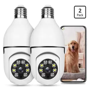 Light Bulb Security Camera 2 pack
