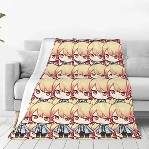 Tsukasa Tenma A Lot Blankets Fuzzy Vintage Warm Throw Blanket for Bedspread All Season Suitable for beds and sofas can also be given as a gift