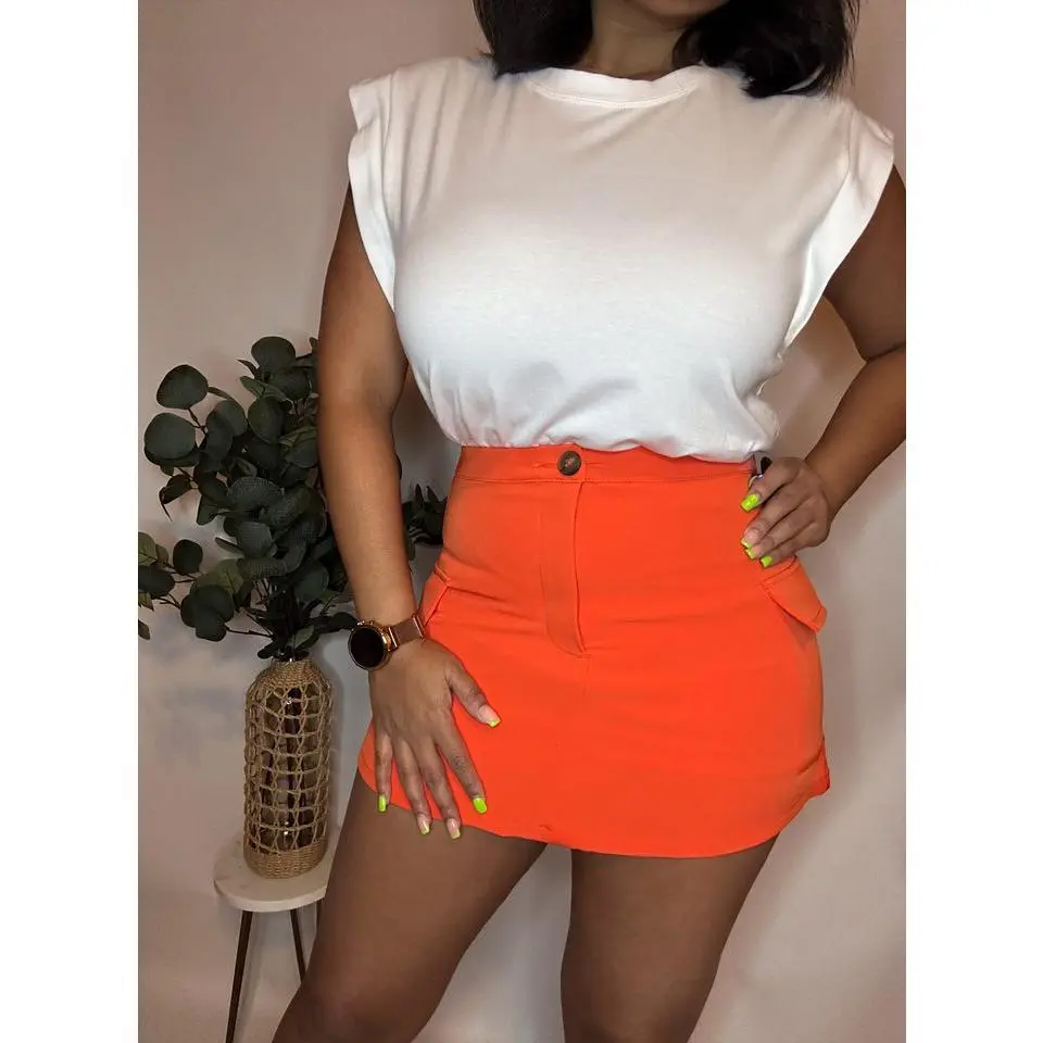 Citrus Cargo Skort