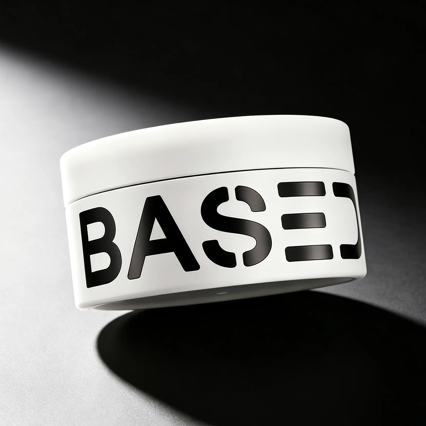 BASED Hair Clay - Strong Hold Matte Finish 3oz Jar Non-Toxic Shea Butter Beeswax Essential Clays 90ml