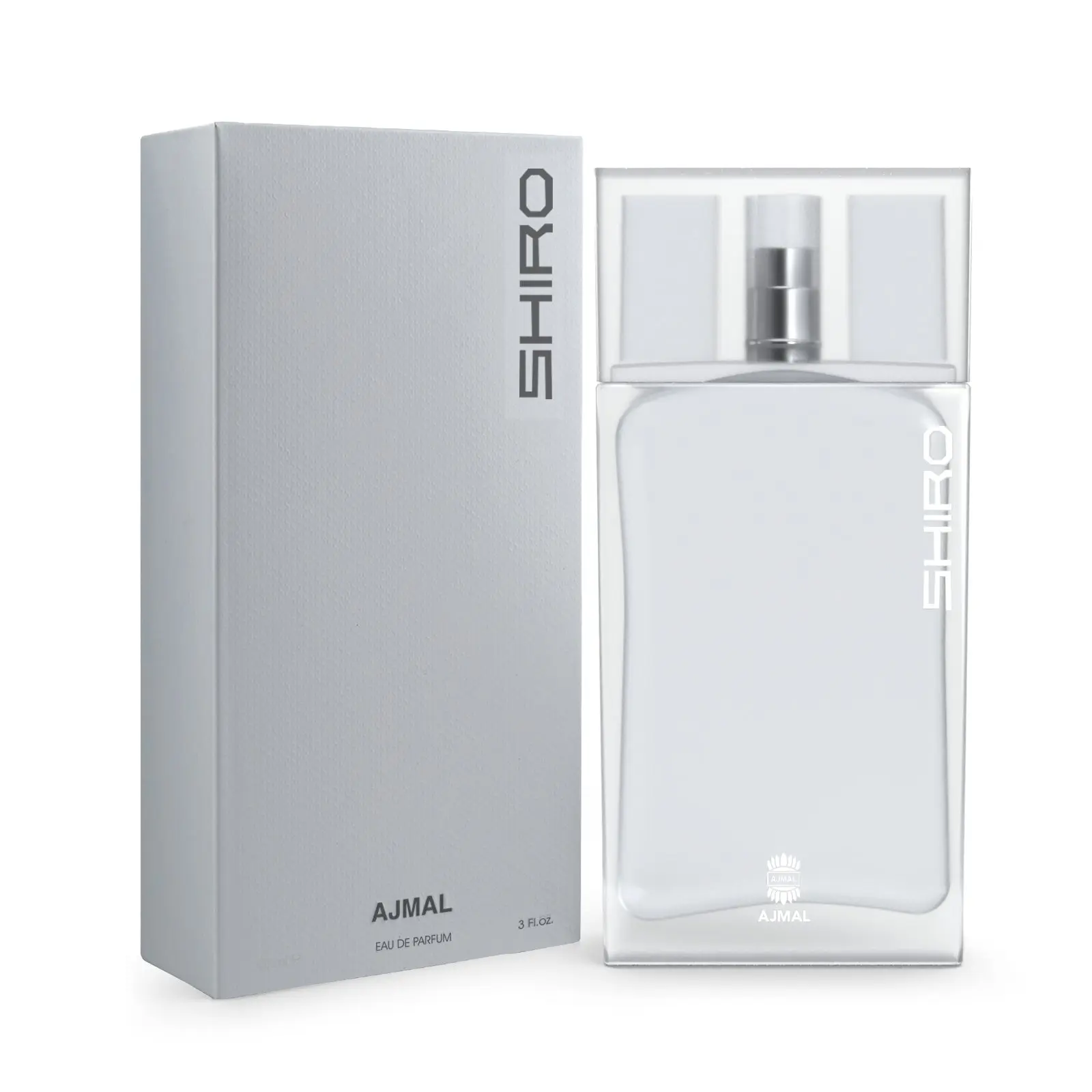 Ajmal Shiro Perfume Eau De Parfum 3.0 Fl Oz / 90 ML for Men - Invigorating Scent with Lemon Rose & Cedar Notes - Long Lasting Aura