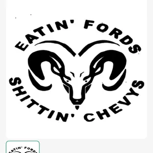 Dodge logo car decal