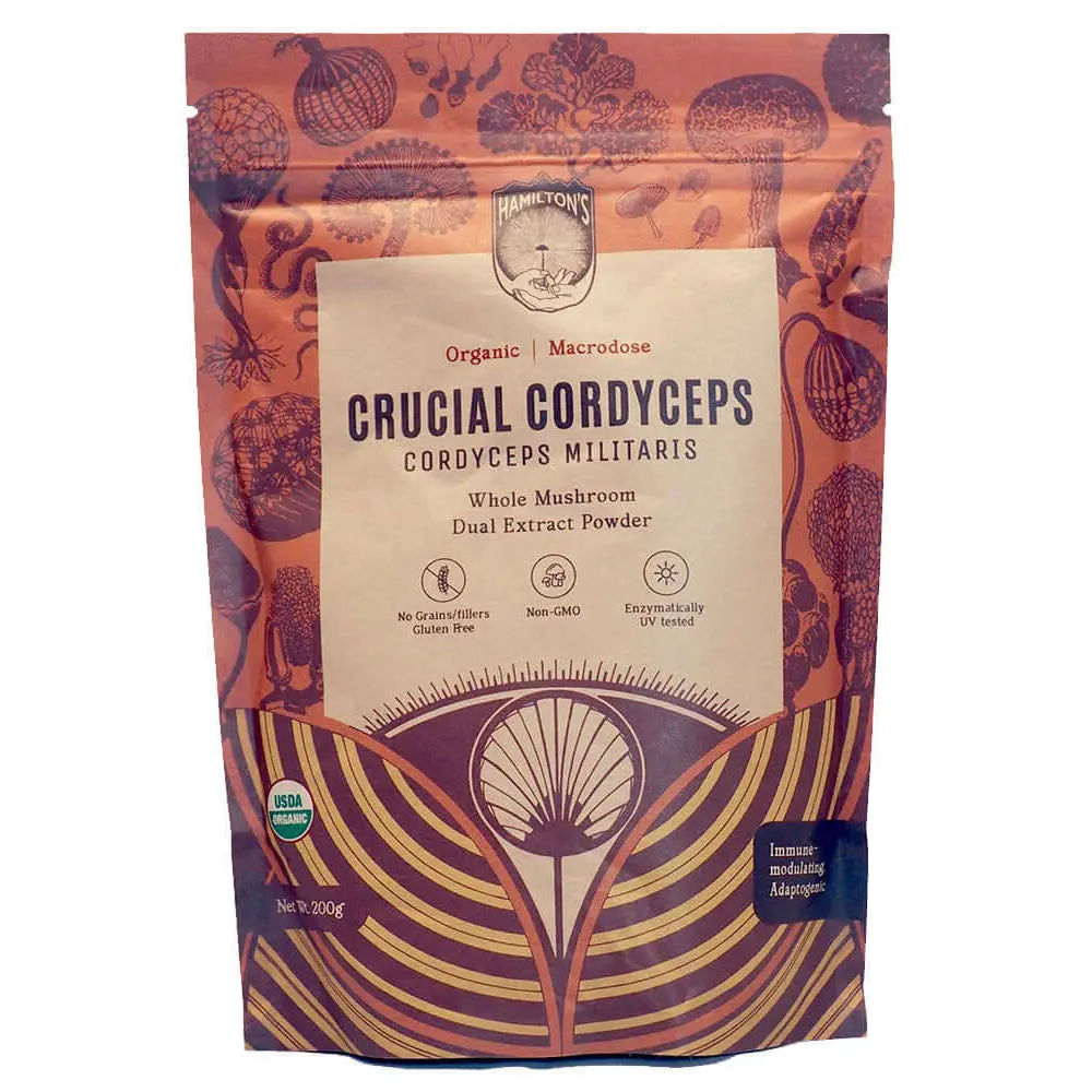 Hamilton's Mushrooms Organic Crucial Cordyceps – Cordyceps Extract Powder