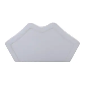 Manhattan Comfort Kiss 61.8 in. White Faux Leather 2-Seater Loveseat LS010-WH