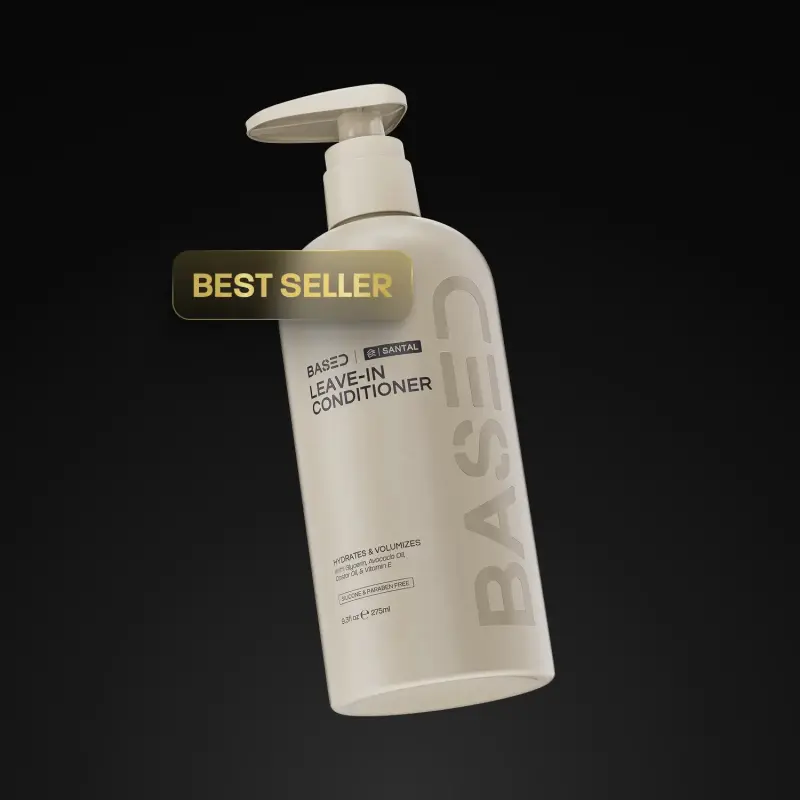 BASED Leave-in Conditioner | Instant Hydration & Anti-Frizz | Simple, Effective, BASED.