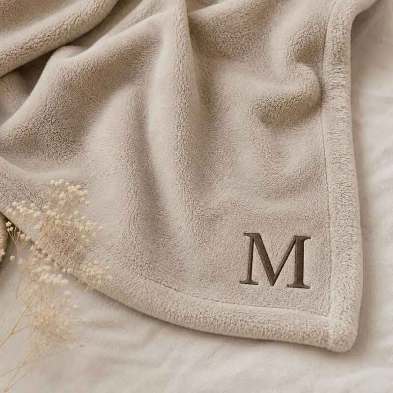 Personalized Throw Blanket | Monogram Blanket | Custom Throw Blanket