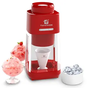 Electric Ice Shaver & Crusher – Portable Snow Cone & Slushy Maker with Stainless Steel Blades | Perfect for Summer Drinks, Cocktails, Kitchen & Parties, Automatic